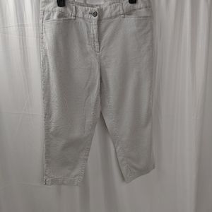 Loft Seersucker Capris